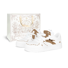 Anta Кроссовки для скейтбординга Life Collection унисекс, низкие, белые/коричневые 922418001q-2(teamtwo-黑皮猫bag) | khaki