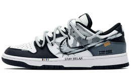 Nike Низкие износостойкие кроссовки для скейтбординга Dunk унисекс, черные, белые, серые hf5441-100（team260-名玩绅士qd） | black white gray