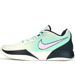 Nike Баскетбольные кроссовки Ja 2 Green Toxin Cushioning, износостойкие, низкие, унисекс, светло-зеленые fd7327-100（team801-绿色毒素） | light green