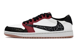 Jordan Баскетбольные кроссовки Air 1 Vintage, унисекс, низкие, красные dz4137-700(team1036-闪金) | red