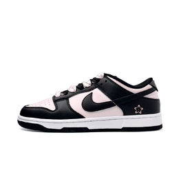 Nike Кроссовки для скейтбординга Dunk Cherry Blossoms, износостойкие, унисекс, черно-розовые dd1391-100(team1031-粉樱烂漫) | black pink