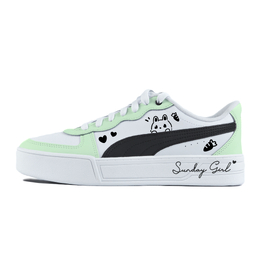 Puma Кроссовки для скейтбординга Skye, устойчивые к истиранию, балансирующие, низкие, женские, зеленые 374764-02（team352-奶绿萌兔） | green