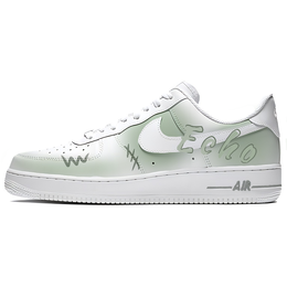 Кроссовки Air Force 1 Echo G Coverage с амортизацией, износостойкие, низкие, для скейтбординга, унисекс, зеленое яблоко Nike, Green Apple cw2288-111(team770-echog) | green apple