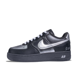 Nike Кроссовки Air Force 1 Coverage, износостойкие, низкие, для скейтбординга, унисекс, черные cw2288-001（team716-黑银武士） | black