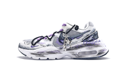 Nike Кроссовки Air Max Fusion унисекс с низким верхом, белые/фиолетовые/серые cj1670-102（team997-紫苑） | white