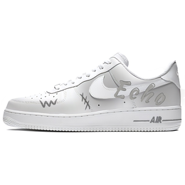 Nike Кроссовки для скейтбординга Air Force 1 Resound Coverage с амортизацией, износостойкие, низкие, унисекс, коричневые, серые cw2288-111(team770-echoh) | brown gray