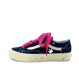 Vans Низкие кроссовки для скейтбординга Style 36, унисекс, белые, синие vn0a3dz3rfl(tea641-简约红尘) | blue