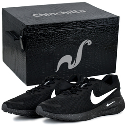 Nike Легкие кроссовки REVOLUTION 7 с низкой амортизацией, унисекс, черные fb2207-001(team679-黑潮s-box) | black tide-gift box 1