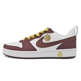 Nike Легкие низкие кроссовки для скейтбординга Court Borough2 Heaven's Perfect Match, унисекс, красные dv5456-006（team868-天赐良缘 ） | red