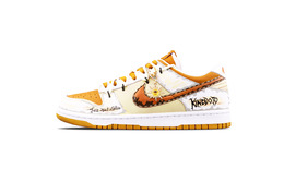 Nike Кроссовки для скейтбординга Dunk, устойчивые к истиранию, унисекс, белые, коричневые fq6965-700(team855-赤金·王权) | white brown
