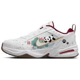 Nike Кроссовки Air Monarch 4 Lotus Aqua Cute Panda с противоскользящим покрытием, износостойкие, повседневные, унисекс, сине-белые ib4607-171(team181-荷塘熊猫) | white