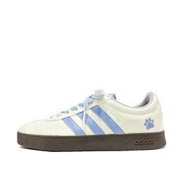 Adidas Кроссовки для скейтбординга VL COURT 2.0 Blue Meowth Coverage, быстросохнущие, легкие, унисекс, бежево-синие hq1802(team847-蓝喵) | beige blue