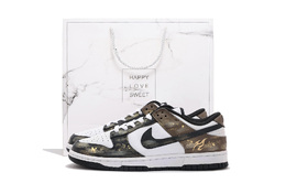 Nike Кроссовки для скейтбординга Dunk, устойчивые к истиранию, низкие, унисекс, черно-коричневые hf5441-100(team拾伍-男女同款黑棕十sbox) | black brown