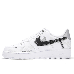 Nike Кроссовки для скейтборда Air Force 1 Ancient Chronicle Of Pluto, износостойкие, белые, унисекс cw2288-111（team1225-冥古纪痕） | white