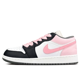Jordan Баскетбольные кроссовки Air 1 Low Top Vintage, женские, клубнично-розовые 553560-152（team153-奥利奥粉雪） | strawberry pink