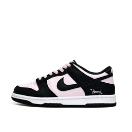 Nike Кроссовки для скейтбординга Dunk Cherry Blossom White Peach, устойчивые к истиранию, унисекс, черные, розовые dd1391-100(team920-樱花白桃) | black pink