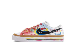 Nike Кроссовки Court Legacy Zero Gravity, Lion And Shark Low Top для скейтбординга унисекс, красные, синие dh3162-100(team1201-狮与鲨) | red