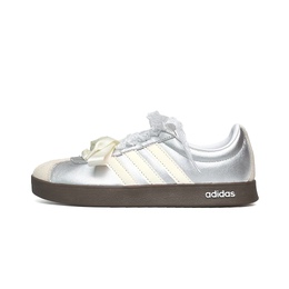 Adidas Кроссовки для скейтбординга VL COURT 2.0 Vassell, износостойкие, низкие, женские, серебристо-желтые id6015（team974-梦幻可可） | silver yellow