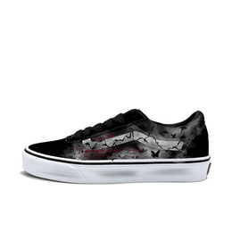 Vans Износостойкие низкие кроссовки для скейтбординга Ward, женские, черные vn0a3iuniju(team613-蝶染旧影) | light gray