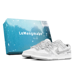 Nike Кроссовки для скейтбординга Dunk Lemon Joy, износостойкие, белые, женские dd1503-103(team778-铝灰契约s-box) | white