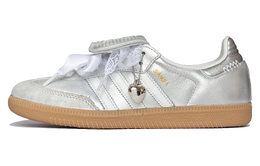 Кроссовки для скейтбординга Samba LT Lunar Post, Frost Shock Absorbers, низкие, унисекс, серебристые Adidas, Silver ig4279(teamk-冰霜) | silver