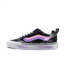 Vans Кроссовки для скейтбординга Knu Skool, износостойкие, низкие, унисекс, фиолетовые vn0009qc6bt1(team613-幻梦星云) | purple