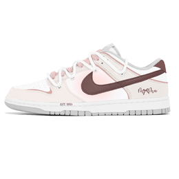 Nike Кроссовки для скейтбординга Dunk Lemon Joy, износостойкие, женские, розовые dd1503-103(team778-草莓锈斑) | white