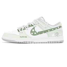 Nike Кроссовки для скейтбординга Dunk, износостойкие, женские, зеленые, белые dd1503-103(team399-晴空春日) | green white