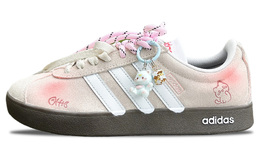 Adidas Кроссовки для скейтбординга VL COURT 2.0, износостойкие, дышащие, низкие, унисекс, светло-желтые hq1802(team1248-喵趣粉黛 ) | light yellow