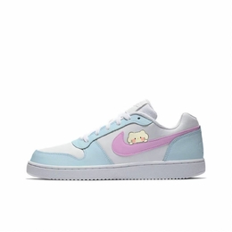 Nike Низкие кроссовки для скейтбординга EBERNON, унисекс, синие, розовые aq1779-100（team979-小馒头） | light cyan