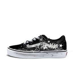 Vans Износостойкие низкие кроссовки Ward для скейтбординга, женские, черно-белые vn0a3iuniju(team613-白墨星韵) | black white
