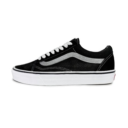 Vans Кроссовки Old Skool Black Lightweight Low Top для скейтбординга, унисекс, черно-серебристые vn000d3hy28(team264-银河) | black