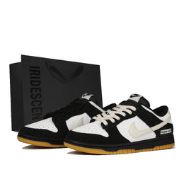 Nike Кроссовки для скейтбординга Dunk Shock Absorbers Low Top унисекс, черные, белые hq1931-001(team陆-反转熊猫s-box) | black