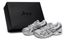 Asics Кроссовки GT 2160 с низким верхом, устойчивые к истиранию, унисекс, черные, белые, серые 1203a275-103(team80-量子灰烬s-box) | black white gray