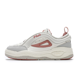 Fila Нескользящие низкие кроссовки для скейтбординга женские, белые, серые f12w442205fgg | milk white/day stone gray
