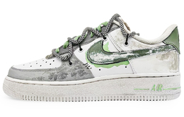 Nike Кроссовки Air Force 1 EIGHT% № 9 с термо- и износостойким покрытием, низкие, для скейтбординга, унисекс, зеленые cw2288-111(team131-第九号 绿) | green gray