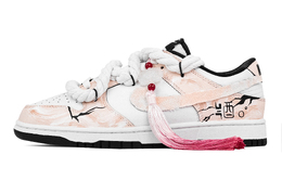 Nike Кроссовки для скейтбординга Dunk Agarwood Silk, устойчивые к истиранию, розовые, белые, унисекс dd1391-100(team773-沉香散丝) | pink white