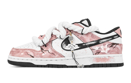 Nike Кроссовки для скейтбординга Dunk Tang Hai Xiang Yi, износостойкие, унисекс, розовые, белые dd1391-100(team773-棠海相依) | pink white