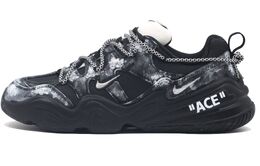 Nike Tech Hera Cushioning, износостойкие, дышащие, низкие, повседневные кроссовки, унисекс, черно-белые fj9532-101(team205-月球漫步） | black white