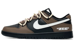 Nike Кроссовки для скейтбординга Dunk Caramel Mocha, износостойкие, унисекс, темно-коричневые dd1391-100(team285-焦糖摩卡) | dark brown