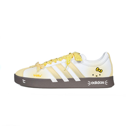 Adidas Кроссовки для скейтбординга VL COURT 2.0 Energetic Kitten, износостойкие, низкие, унисекс, желтые jq2470（team1084-元气小猫） | yellow