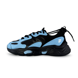 Fila Кроссовки Mars 2 Blue Ocean, увеличивающие рост, низкие, повседневные, унисекс, сине-черные f52w442177fbk（team1076-蓝色海洋） | blue black