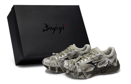 Mizuno Кроссовки Racer S с низким верхом, устойчивые к истиранию, унисекс, черно-коричневые d1gh223518(team80-男女款尘封信号sbox) | black brown