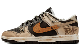Nike Кроссовки для скейтбординга Dunk Desert Star с противоскользящим износостойким верхом, унисекс, темно-коричневые hf4292-100（team-615沙漠之星） | dark brown