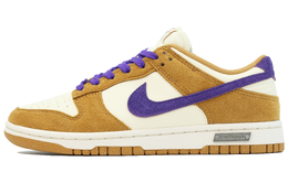 Nike Кроссовки для скейтбординга Dunk Slip с низким верхом, унисекс, золотисто-фиолетовые hj7673-100（team178-紫金国度qd） | purple gold