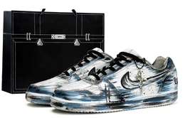 Nike Кроссовки для скейтбординга EBERNON, унисекс, низкие, белые aq1775-100(team20-暗影幽蓝s-box) | black
