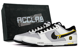 Nike Кроссовки для скейтбординга Dunk Low Retro'Panda White Black' износостойкие и легкие, унисекс, гоночные, желтые hf5441-100(team349-ulra01-礼盒) | racing yellow