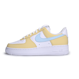 Nike Кроссовки Air Force 1 для скейтбординга, устойчивые к истиранию, унисекс, желто-синие dd8959-100（team1093-黄色空军） | yellow blue