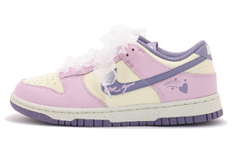 Nike Кроссовки для скейтбординга Dunk Coverage Low Top женские, розовые, фиолетовые fz4349-100(team拾伍-女款粉紫二) | pink purple