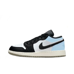 Jordan Баскетбольные кроссовки Air 1 Sea Salt Blue с низким верхом, устойчивые к истиранию, унисекс, синие 553558-092(team1119-海盐蓝) | blue